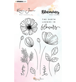 Studio Light - Karin Joan - Blooming- Clear stamps nr02 - A6