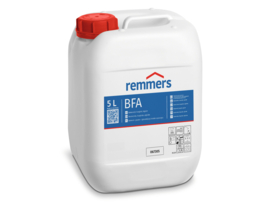 REMMERS BFA 5 liter, verwijdert en voorkomt groene aanslag, kan als grondlaag voor Remmers impregnering en gevelverven.