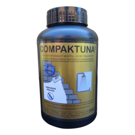 COMPAKTUNA PRO 1 litre,  additif pour mortier et béton