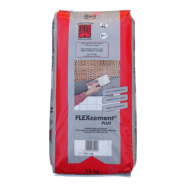 FLEXcement PLUS COMPAKTUNA 25kg, universelle et flexible, pour coller les membranes sur les murs