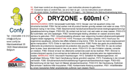 DRYZONE injectiegel tegen opstijgend vocht - 600 ml - 3 stuks