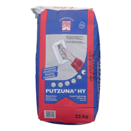 PUTZUNA HY 25kg – waterdichte pleister op cementbasis