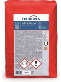 REMMERS WP SULFATEX 25kg Kelderdichting, waterdichte afdichtingsmortel bestand tegen sulfaat-zout, aan te brengen met kwast