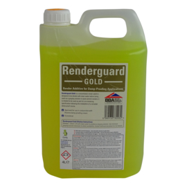 RENDERGUARD GOLD 4L. maakt mortel en beton waterdicht en zout-reducerend