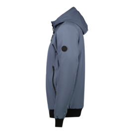 Cars jas Sammo grijs blauw polyester