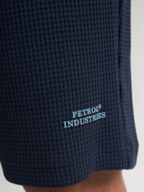 Petrol wafel sweat short marine