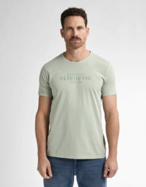 Petrol T-shirt mint groen met logo 616