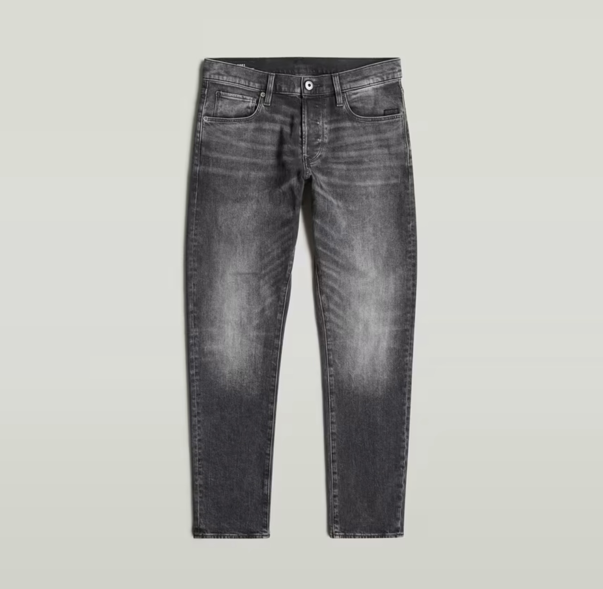 G-star 3301 regular tapered Faded Bullit (black used)