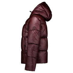 Cars Manilla korte bomber bordeaux crepe stof