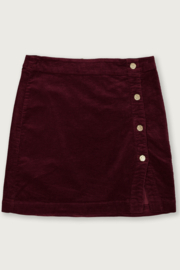 Garcia cordoroy rok a-line bordeaux