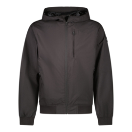 Cars jas Xamer zwart met capuchon polyester