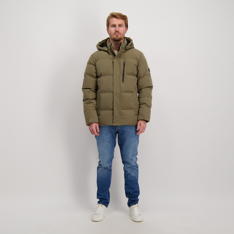 Cars jack Wickam khaki met afneembare capuchon