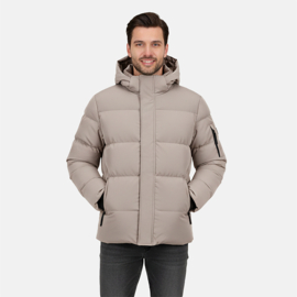 Cars Jaxham  lever kleur bubble coat recht model met afritsbare capuchon