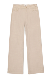 Celia wide-leg linnen beige