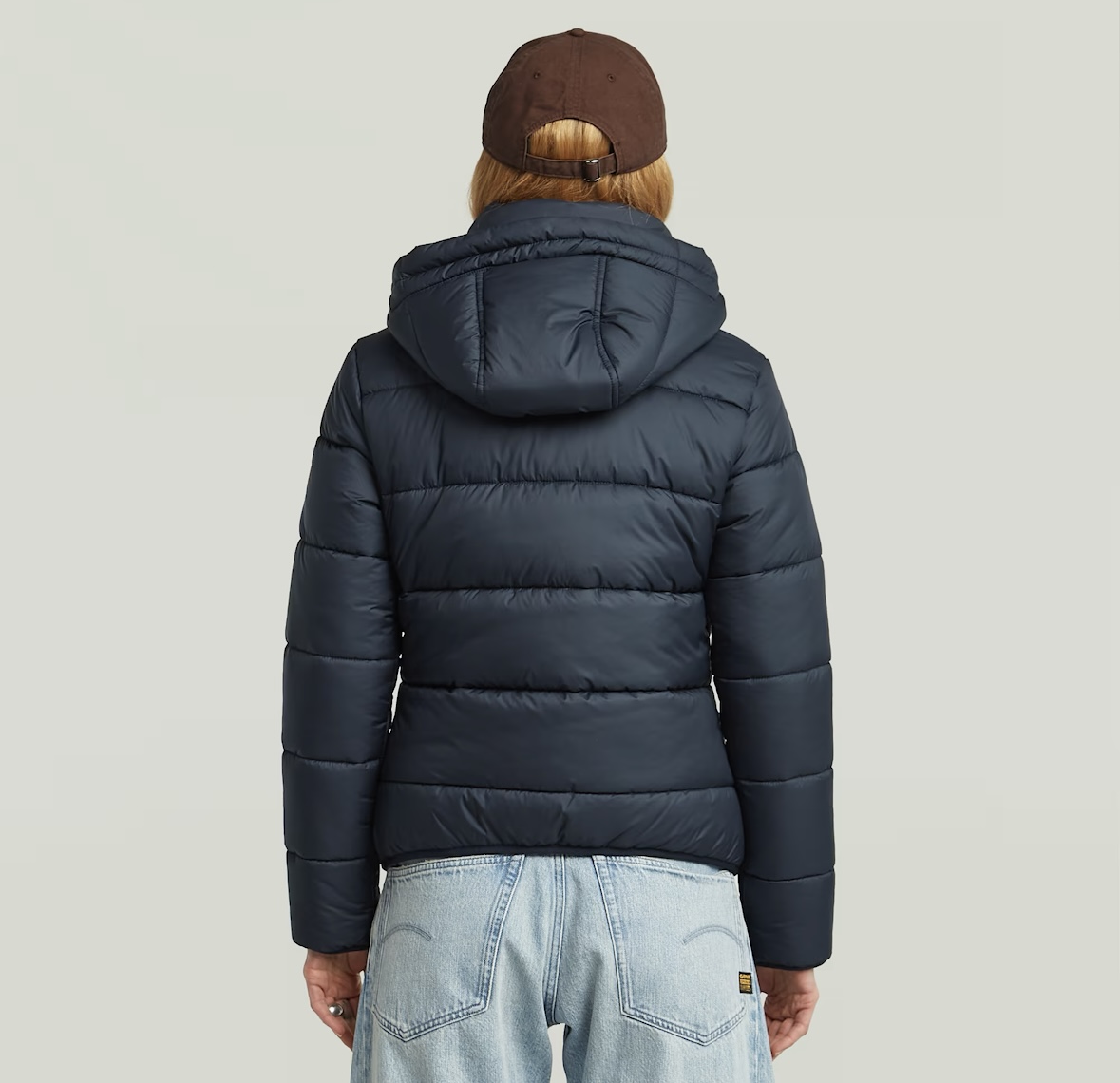 G-star winterjas gewatteerd ''Salute'' navy