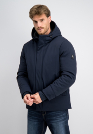 Gabbiano jas stride navy kort model ademend/waterafstotend/wind dicht