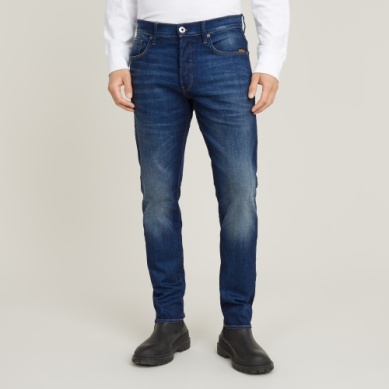 G-star 3301 slim fit worker blue faded