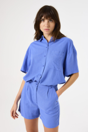 Garcia linnen short dazzling blue