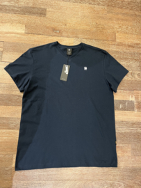 G-star t-shirt basic v-hals salute navy