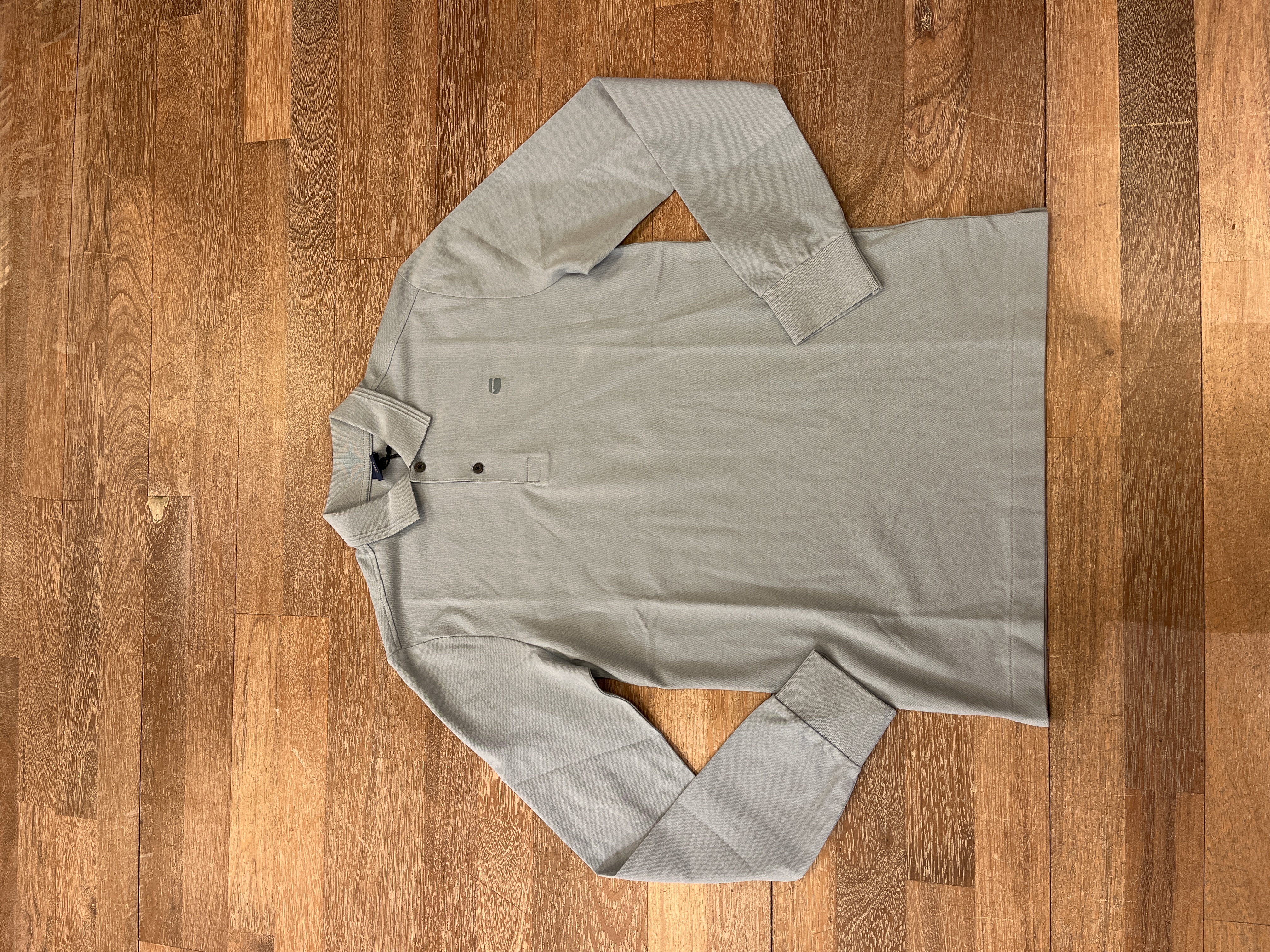 G-star polo lange mouw dunda ash blue