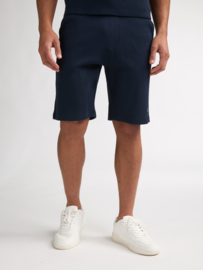 Petrol wafel sweat short marine