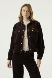 Garcia cordoroy bruin blouse
