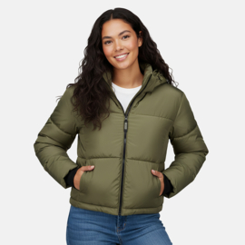 Cars  Mylo kort model groen met capuchon