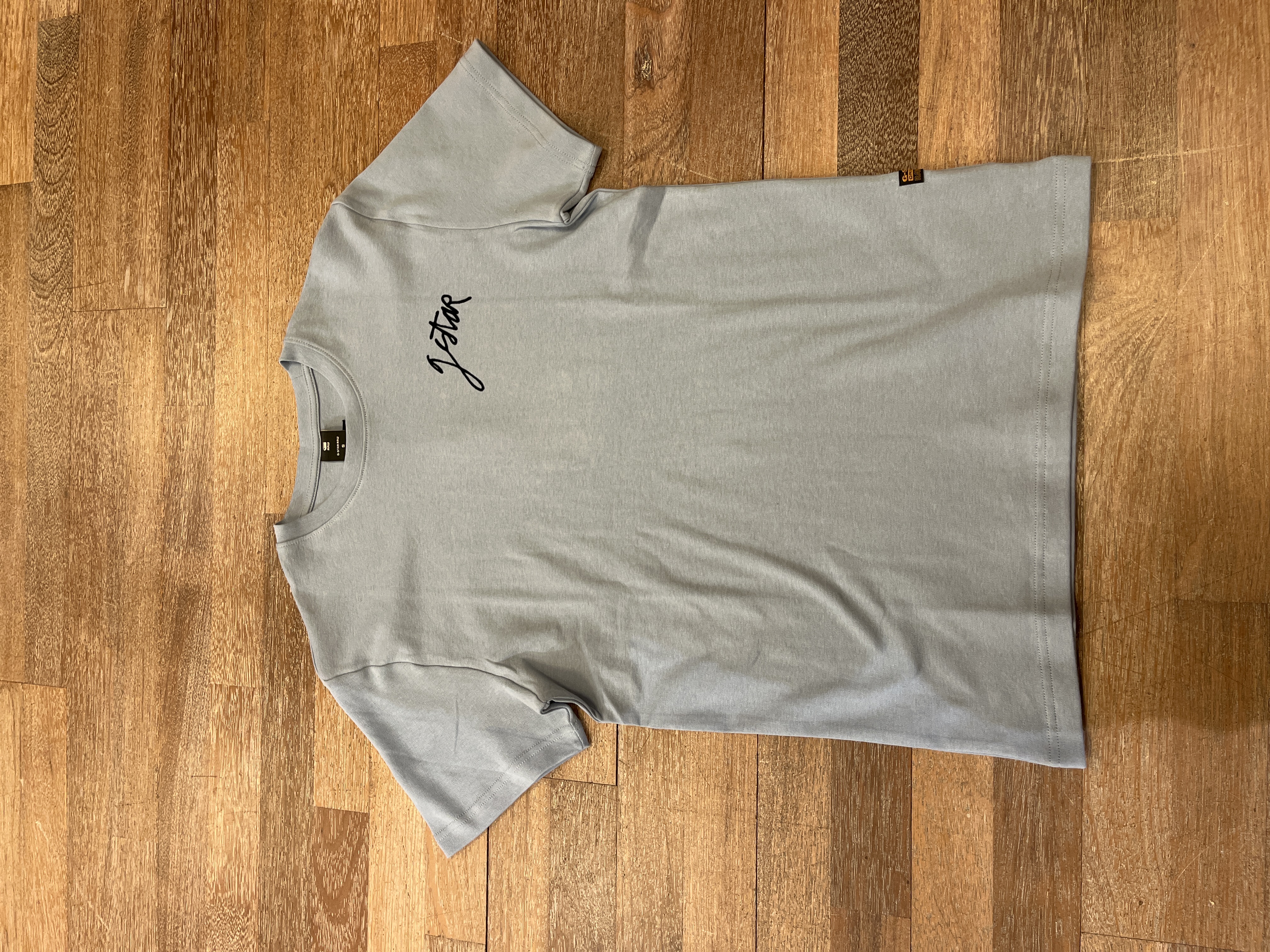 G-star t-shirt script ash blue