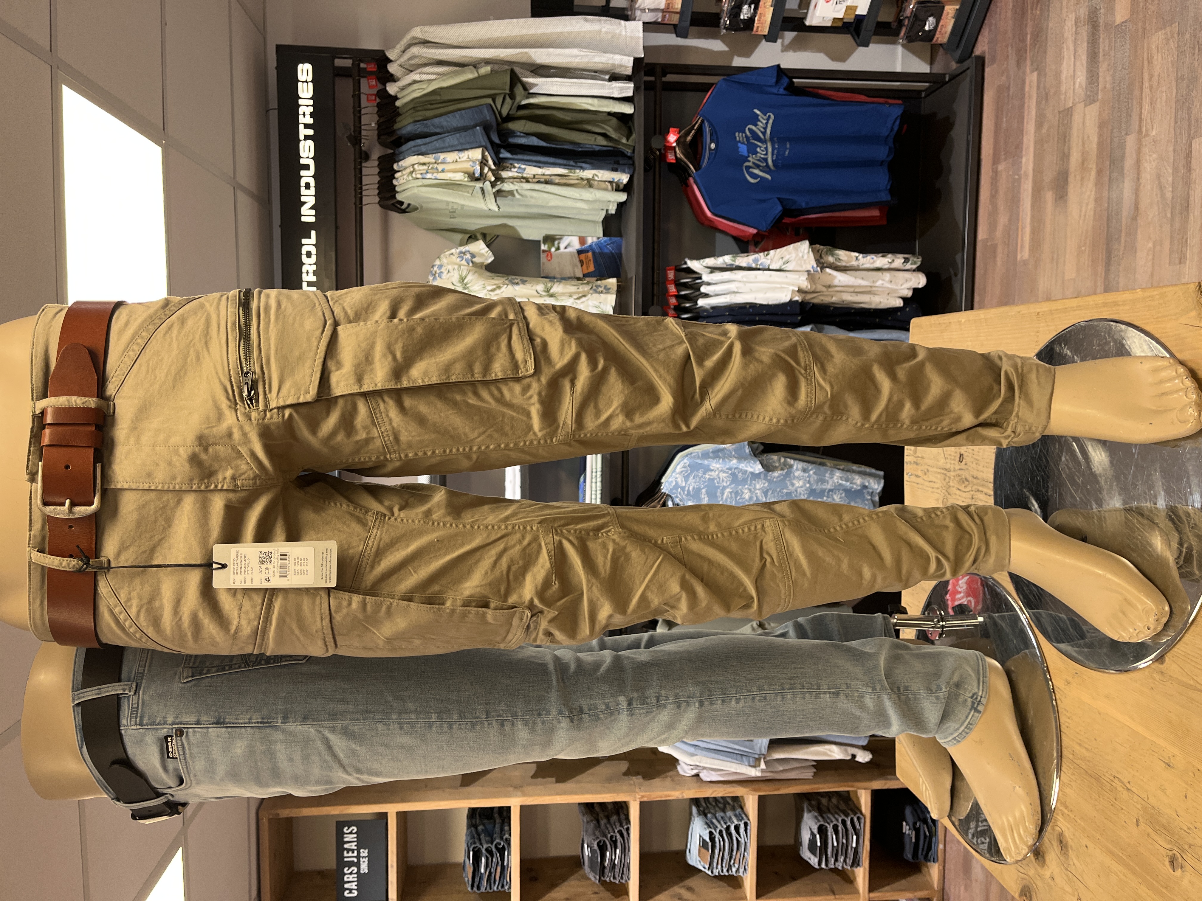 G-star Rovic Zip 3D regular Taperd fit ( cargobroek ) beige/khaki