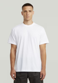 G-star t-shirt  wit met print op de rug