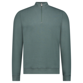 Cars sweater  Ycano met rits moss groen