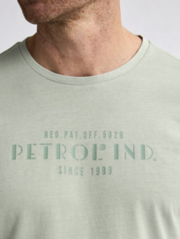 Petrol T-shirt mint groen met logo 616