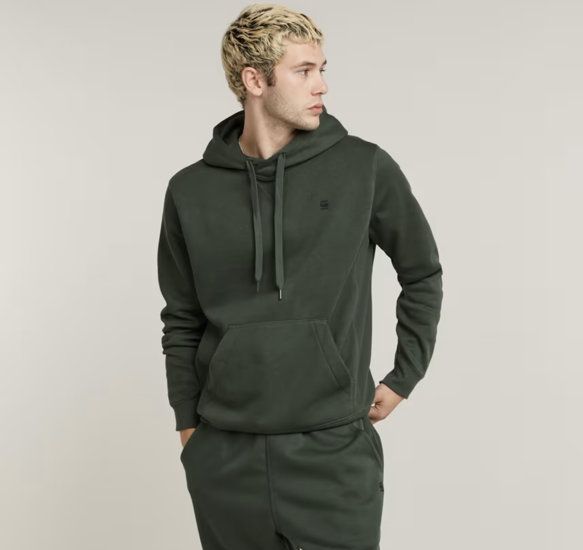 G-star hoodie groen