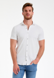 Gabbiano shirt korte mouw wit 335535 strijk vrij