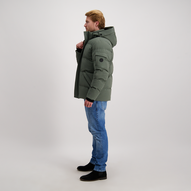 Cars jack Camden kleur moss groen met afneembare capuchon