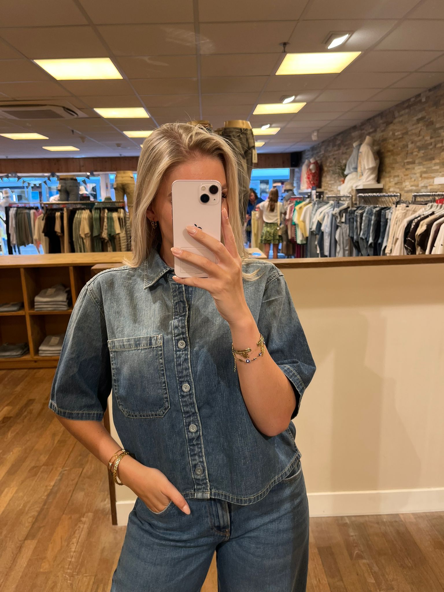 G-star boxy relaxed fit blouse faded therme