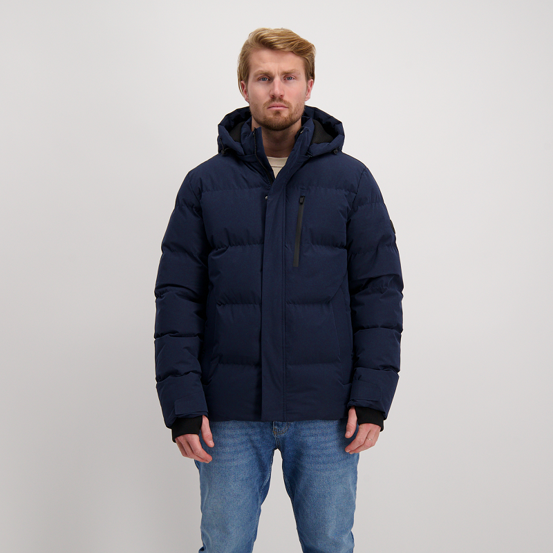 Cars Winterjas '' Wickam '' navy met afneembare capuchon