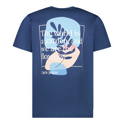 Cars T-shirt Corban navy met backprint