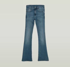 G-star 3301 flare faded icy blue