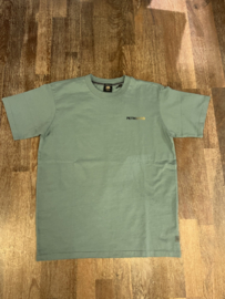 Petrol T-shirt backprint vis oceaan blue 620