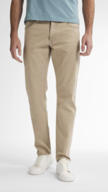 Petrol jeans Russel tapered fit stretch zand kleur