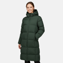Cars Hemcia lang model vast capuchon kleur flessen groen. 2 way zip en drukkers aan de zijkant