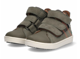 Hoge Sneakers Jongens  Patrick - Mosgroen