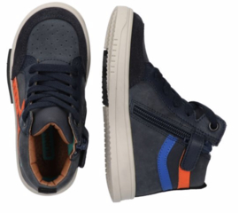 Hoge Sneakers Jongens - Donkerblauw