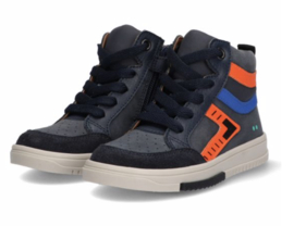 Hoge Sneakers Jongens - Donkerblauw