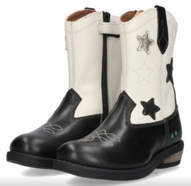 Cowboy Boots Meisjes - Zwart Roos Rodeo - 223826-589
