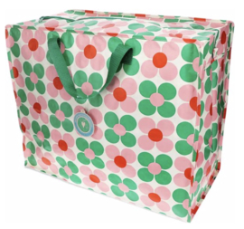 Rex London Jumbo bag Daisy pink/green