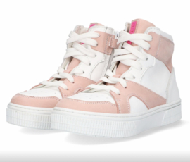 Basket sneakers Meisjes - Roze Wit