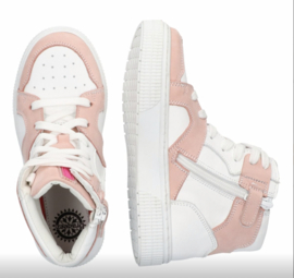 Basket sneakers Meisjes - Roze Wit