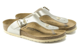 Birkenstock Gizeh Electric metallic Gold